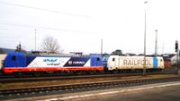 3-187 317 Raildox mit 187 003 Railpool in Lichtenfels am 27.03.2024